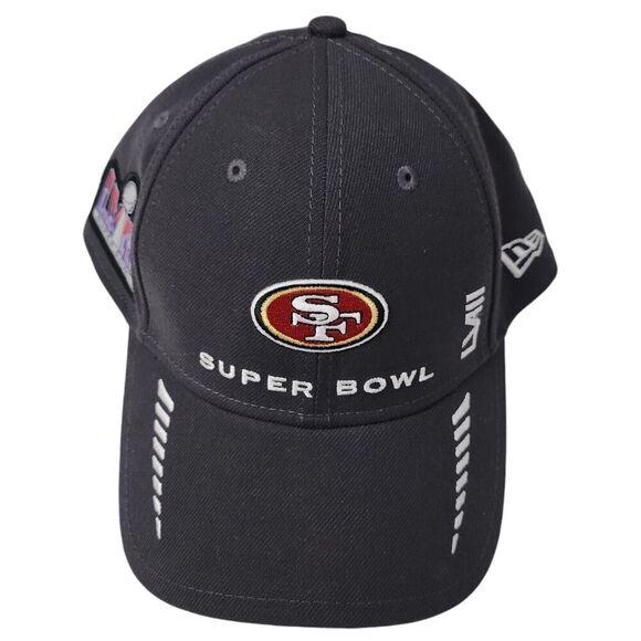New Era Hats Graphite‎ San Francisco 49ers Super Bowl LVIII Opening Night 9FORTY - Picture 1 of 7